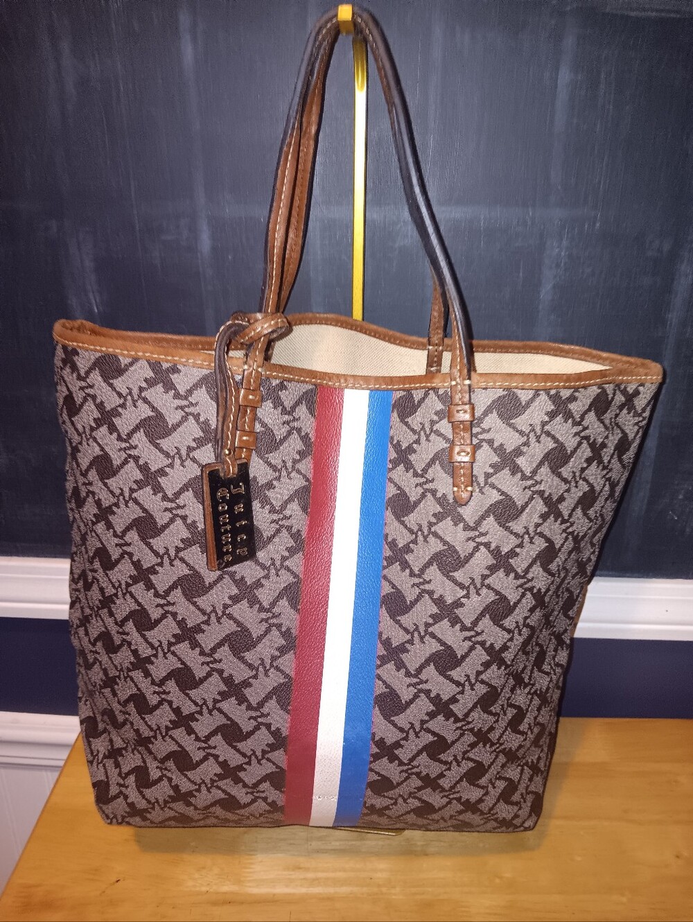 Juicy Couture Vintage Y2k Canvas Scottie Tote Bag